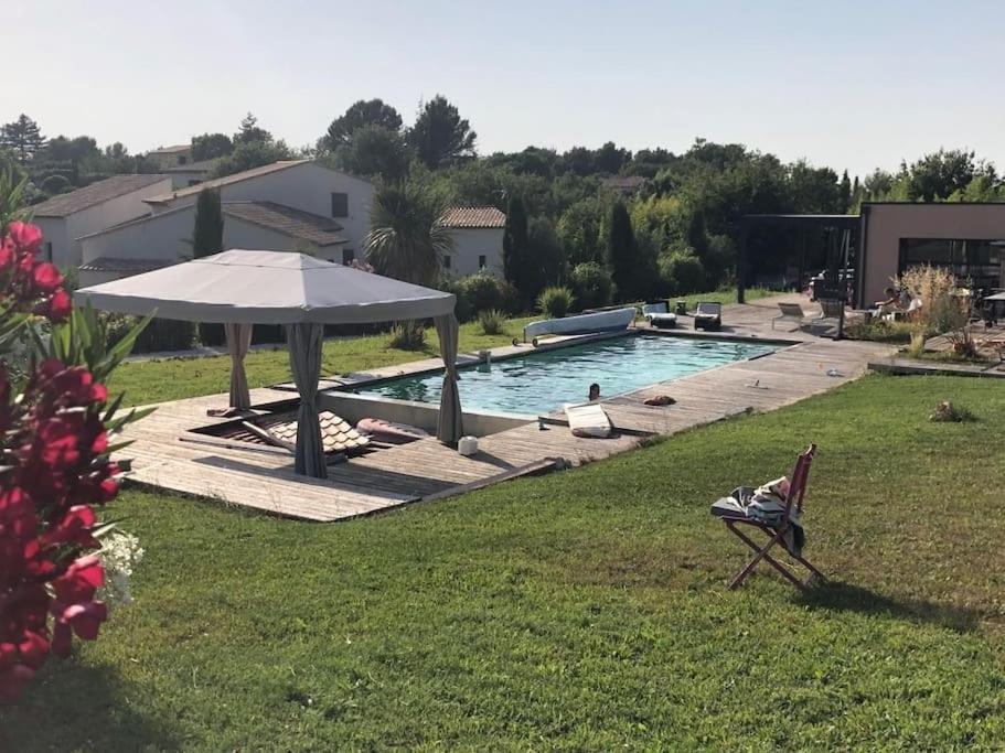 Chalet Bois Cosy Avec Piscine Aix Nature Aix-en-Provence Kültér fotó